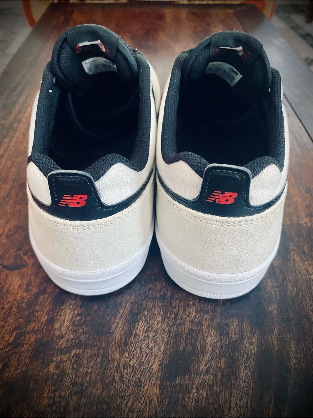 New Balance 306 Jamie Foy Men’s White, Black & Gum Skate Sneakers - Picture 2 of 5